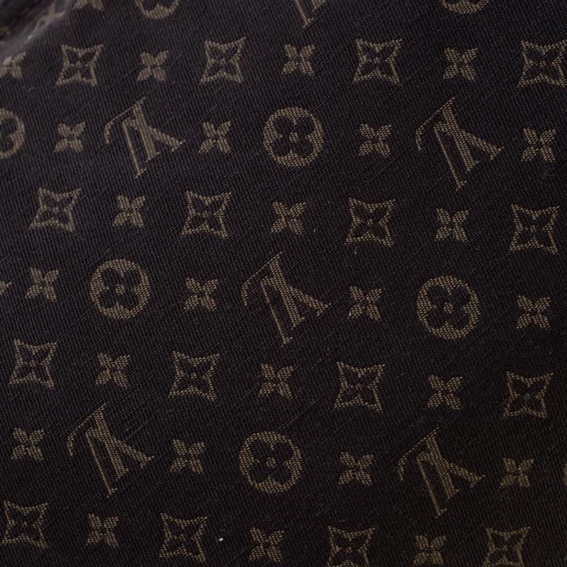 Louis Vuitton Fusain Monogram Canvas Mini Lin Speedy 30 Bag 3