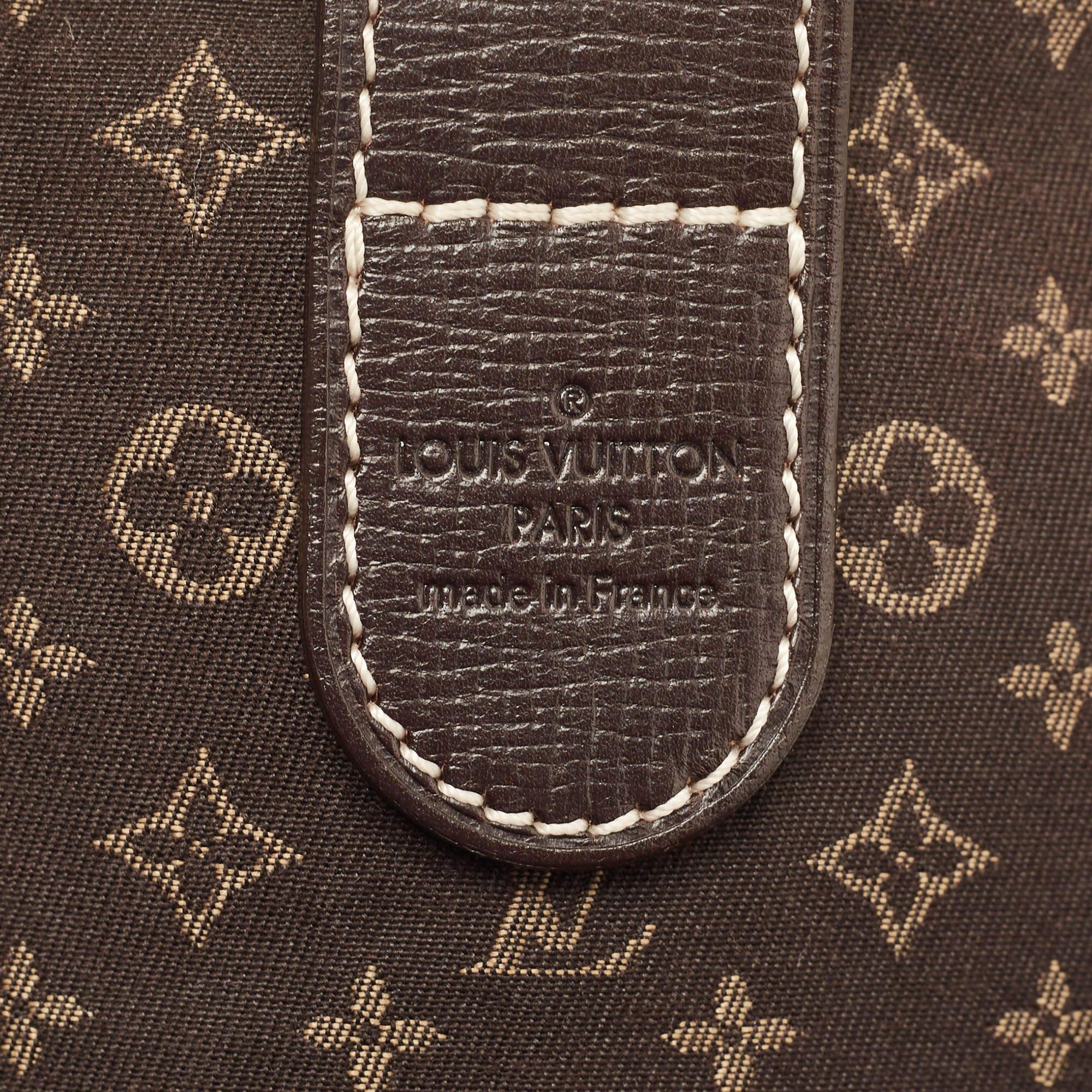 Louis Vuitton Fusain Monogrammierte Idylle Canvas Elegie-Tasche aus Segeltuch 5