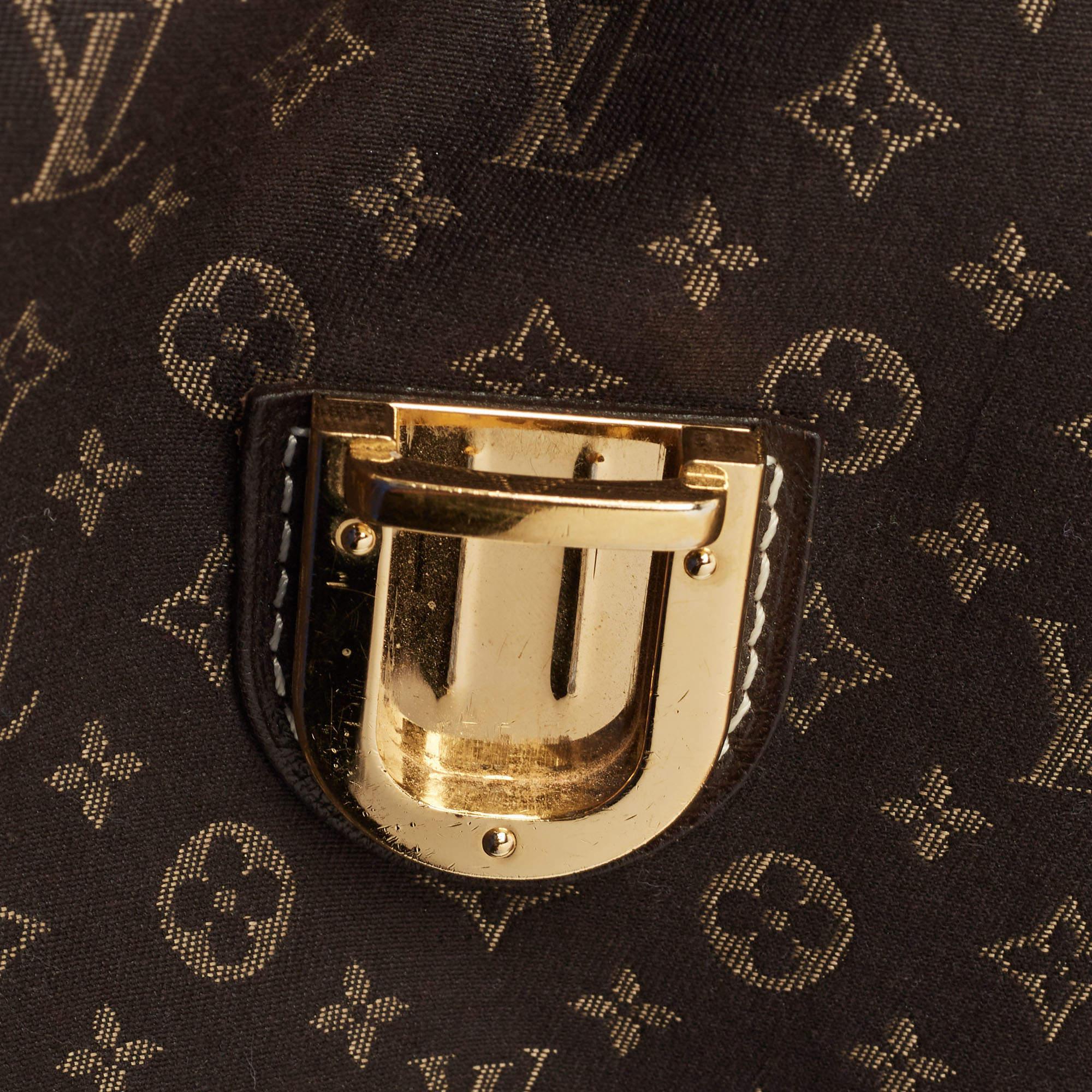 Louis Vuitton Fusain Monogrammierte Idylle Canvas Elegie-Tasche aus Segeltuch 7