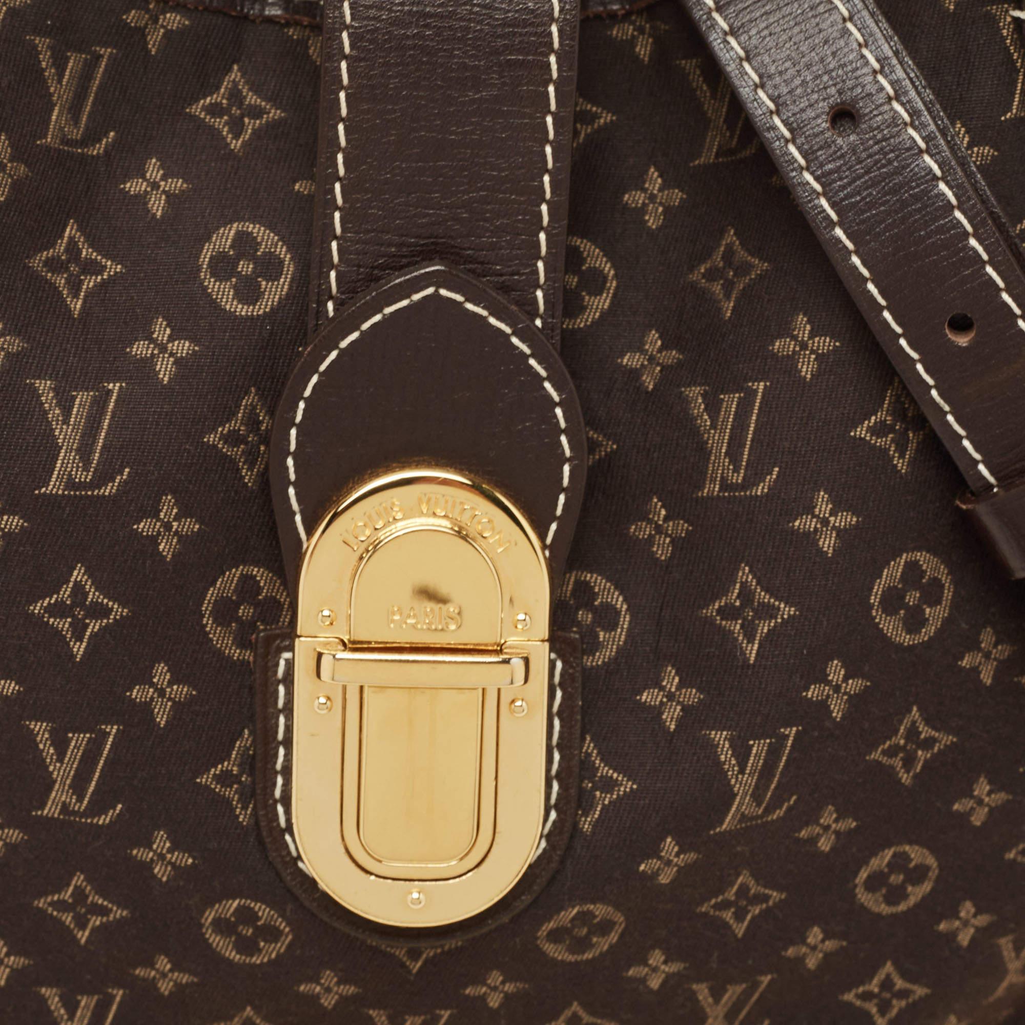 Louis Vuitton Fusain Monogram Idylle Canvas Elegie Bag For Sale 1