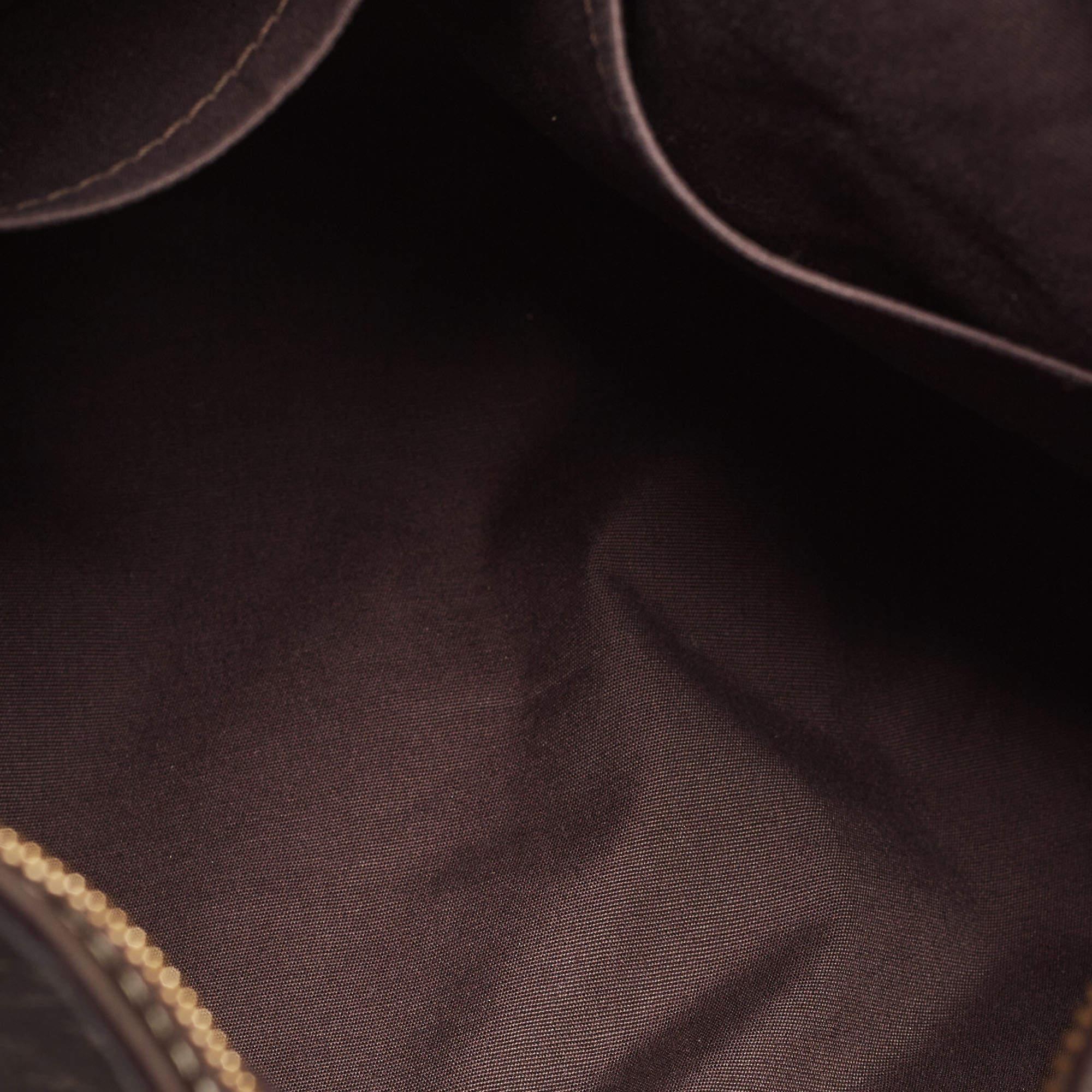 Louis Vuitton Fusain Monogrammierte Idylle Canvas Elegie-Tasche aus Segeltuch 4