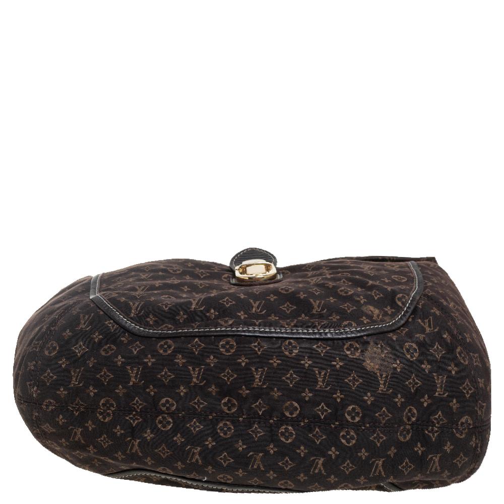 Women's Louis Vuitton Fusain Monogram Idylle Canvas Romance Bag