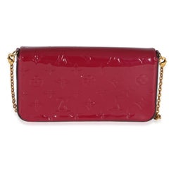 Louis Vuitton Fuschia Monogram Vernis Felicie Pochette