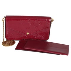 Louis Vuitton Fuschia Monogram Vernis Felicie Pochette