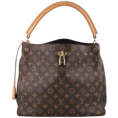 Louis Vuitton Gaia Handbag Monogram Canvas