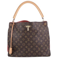 Louis Vuitton Gaia Handbag Monogram Canvas