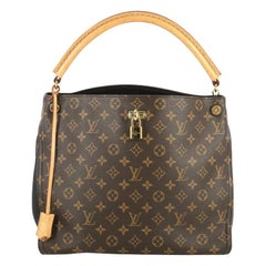 Louis Vuitton Gaia Handbag Monogram Canvas