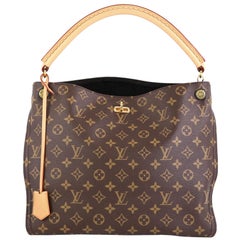 Louis Vuitton Gaia Handbag Monogram Canvas