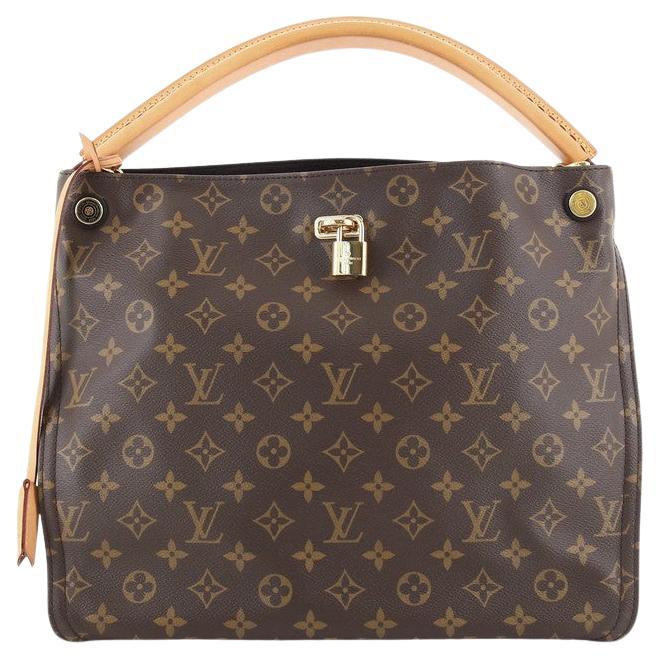 Louis Vuitton Gaia Handbag Monogram Canvas