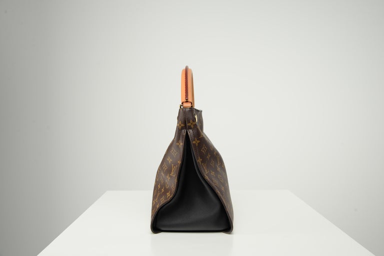 LOUIS VUITTON Gaia Monogram Canvas Shoulder Bag Brown
