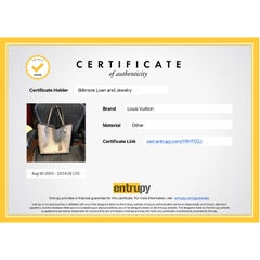 Louis Vuitton Galat Monogram Mahina Hina MM Tote w/ Pouch