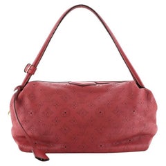 Louis Vuitton Galatea Handbag Mahina Leather MM
