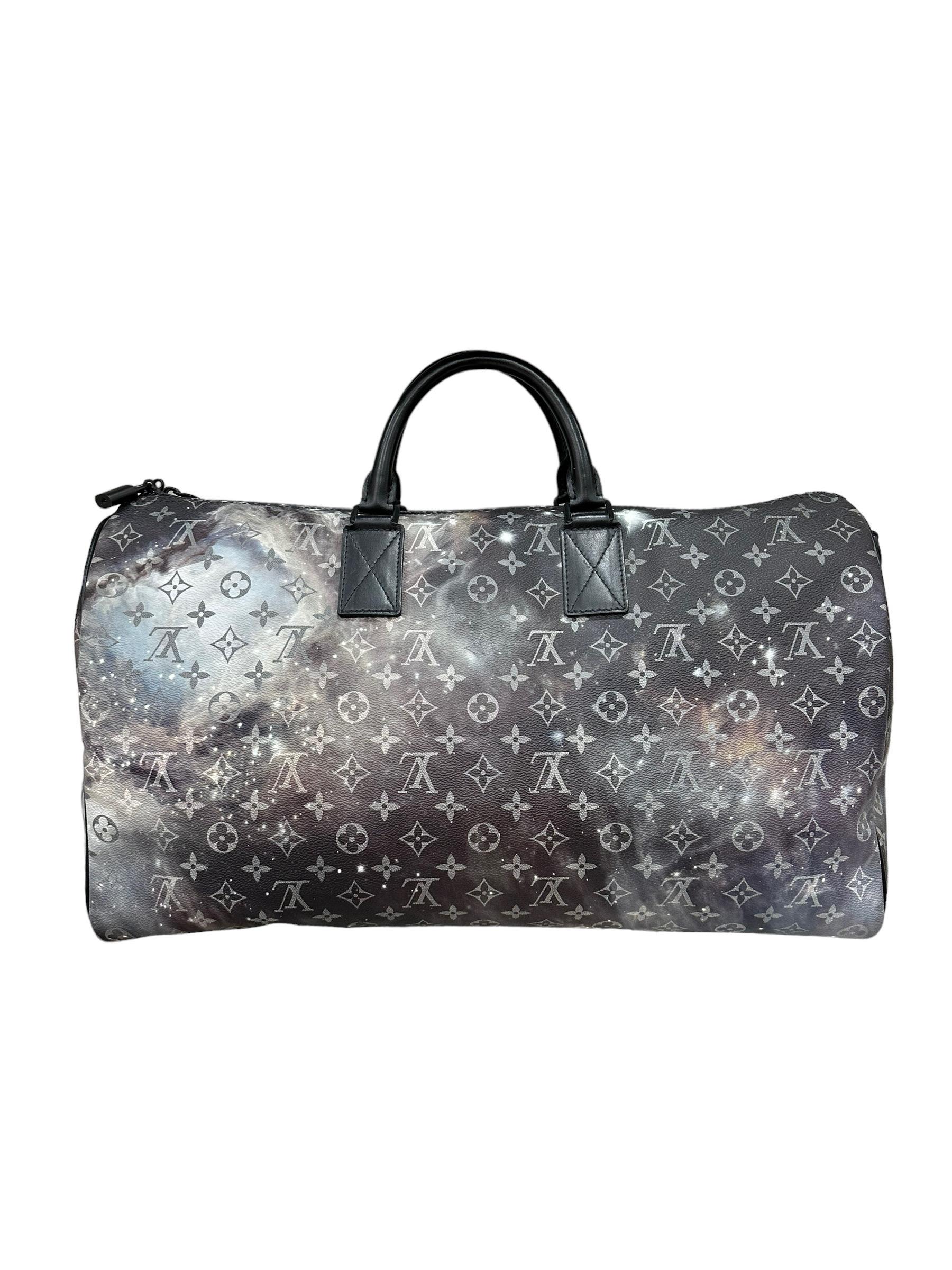 Louis Vuitton Galaxy Keepall Bandouliere 50 Limited Edition Travel Bag For Sale 5