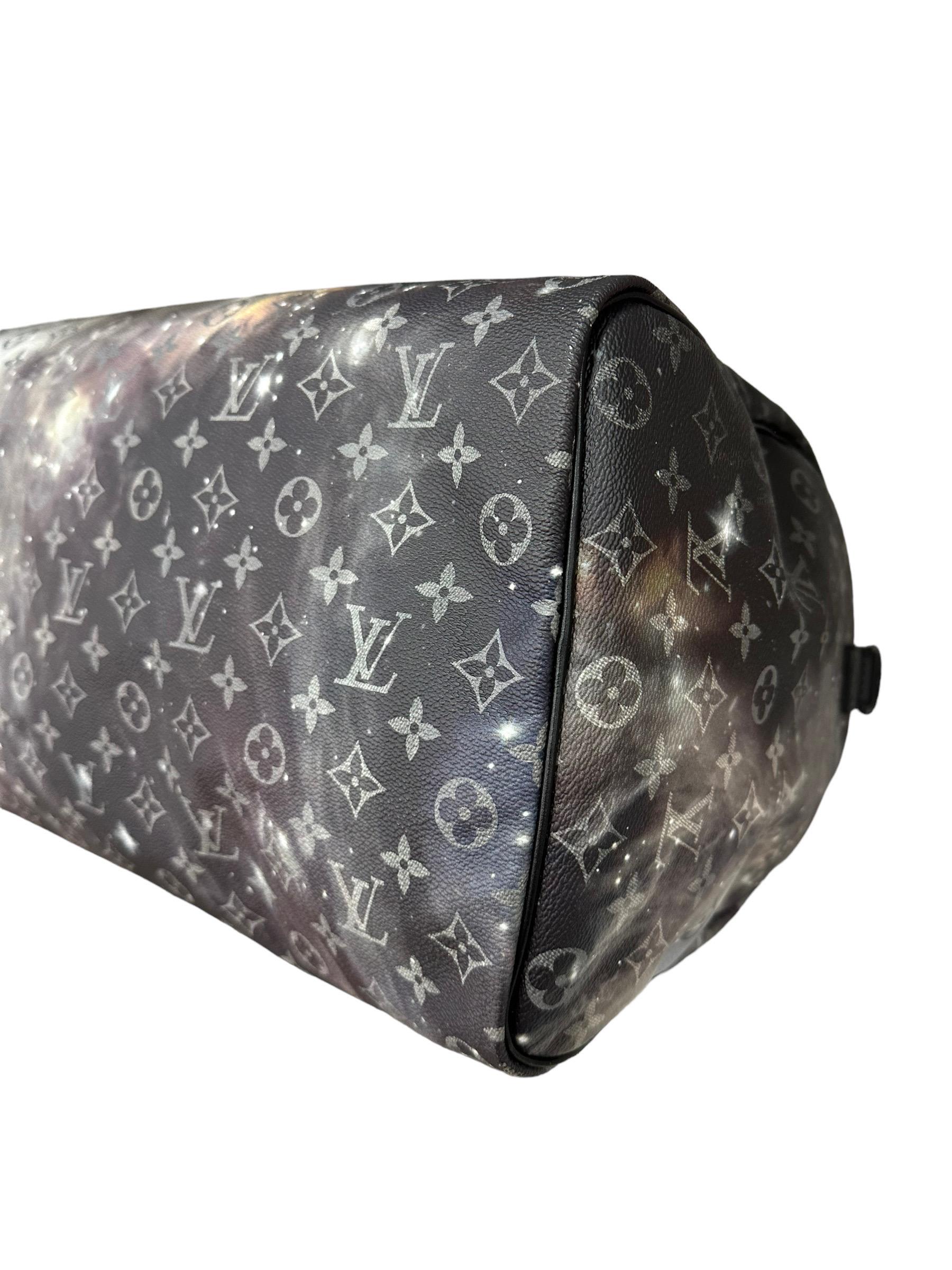 Louis Vuitton Galaxy Keepall Bandouliere 50 Limited Edition Travel Bag For Sale 8