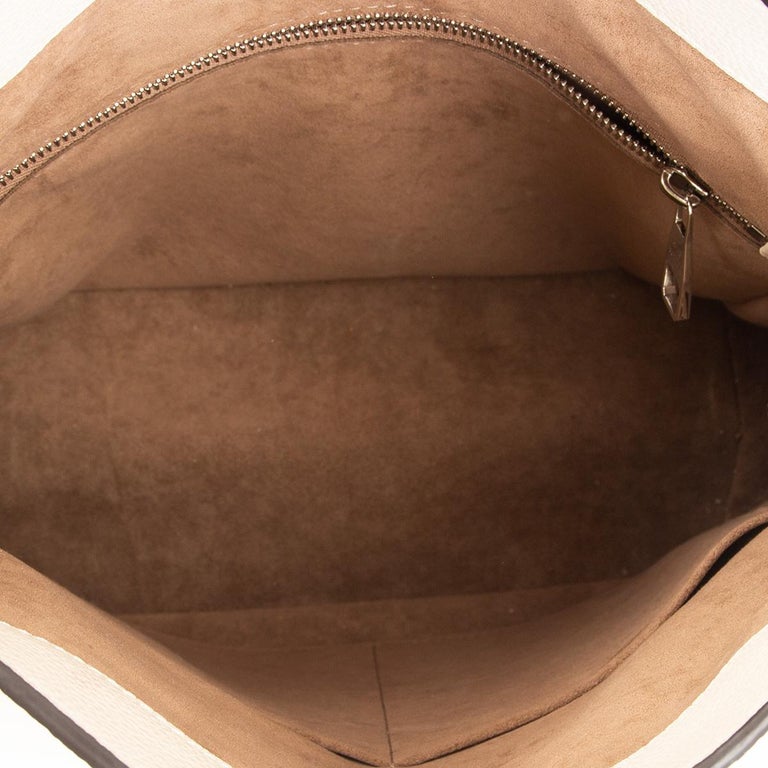 Louis Vuitton Babylone Mahina Pm Galet Beige Leather Hobo Bag - MyDesignerly
