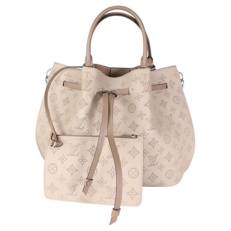 Louis Vuitton Galet Mahina Leather Girolata Bag at 1stDibs