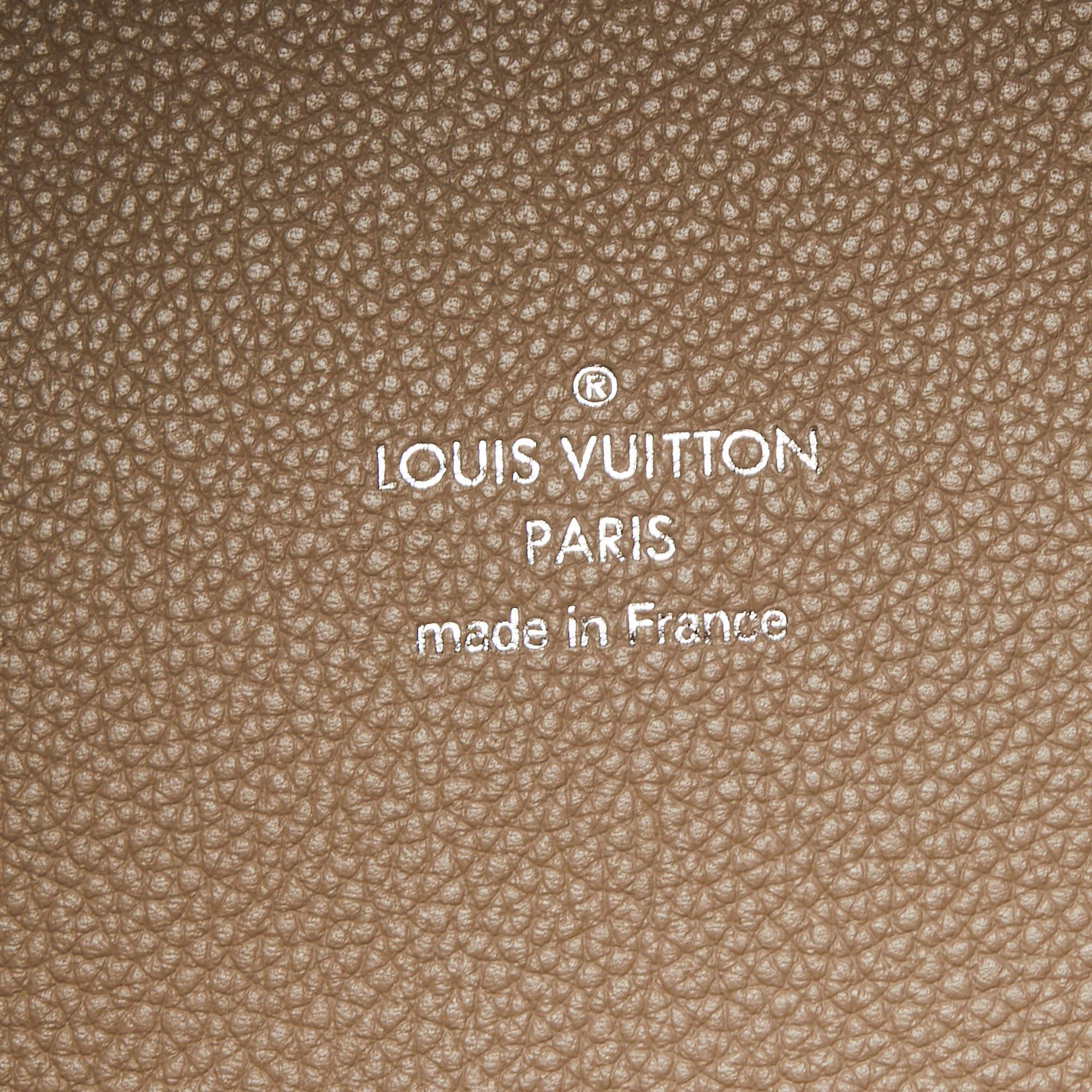Louis Vuitton Galet Monogram Mahina Leather Hina MM Bag 5