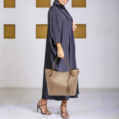 Louis Vuitton Galet Monogram Mahina Leather Hina MM Bag