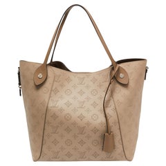 Louis Vuitton Galet Monogram Mahina Leather Hina MM Bag