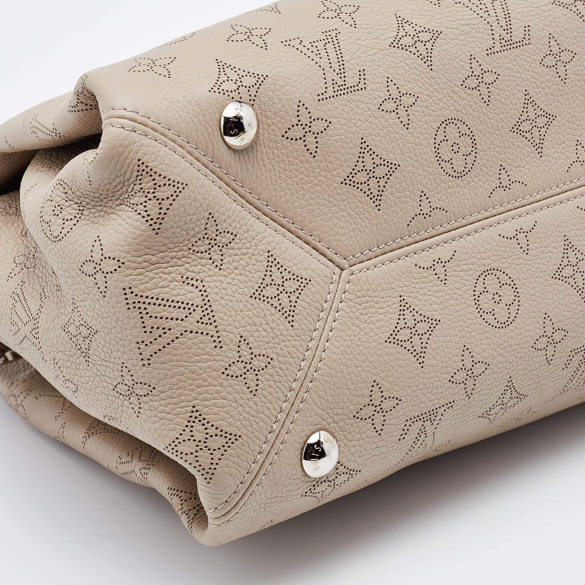 Louis Vuitton Galet Monogram Mahina Leather Sevres Bag 2