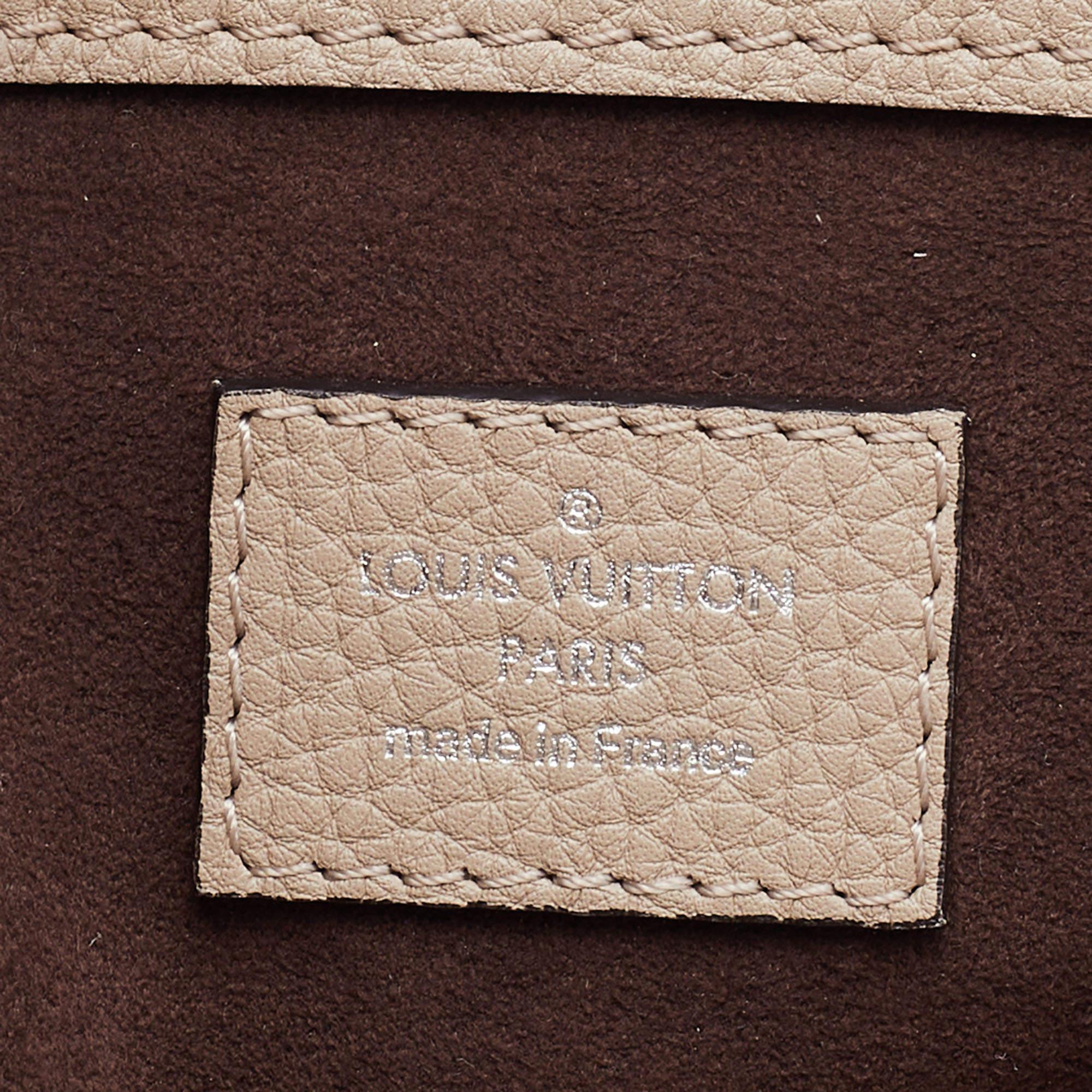 Louis Vuitton Galet Monogram Mahina Leather Sevres Bag 3
