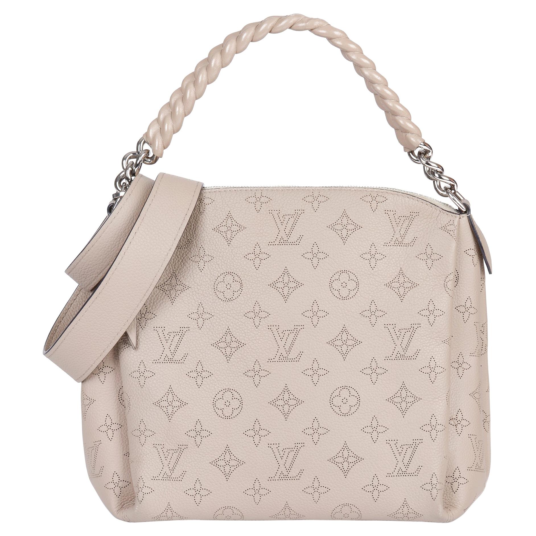 Louis Vuitton Ivory Perforated Monogram Mahina Leather Babylone Silver  Hardware, 2015 Available For Immediate Sale At Sotheby's