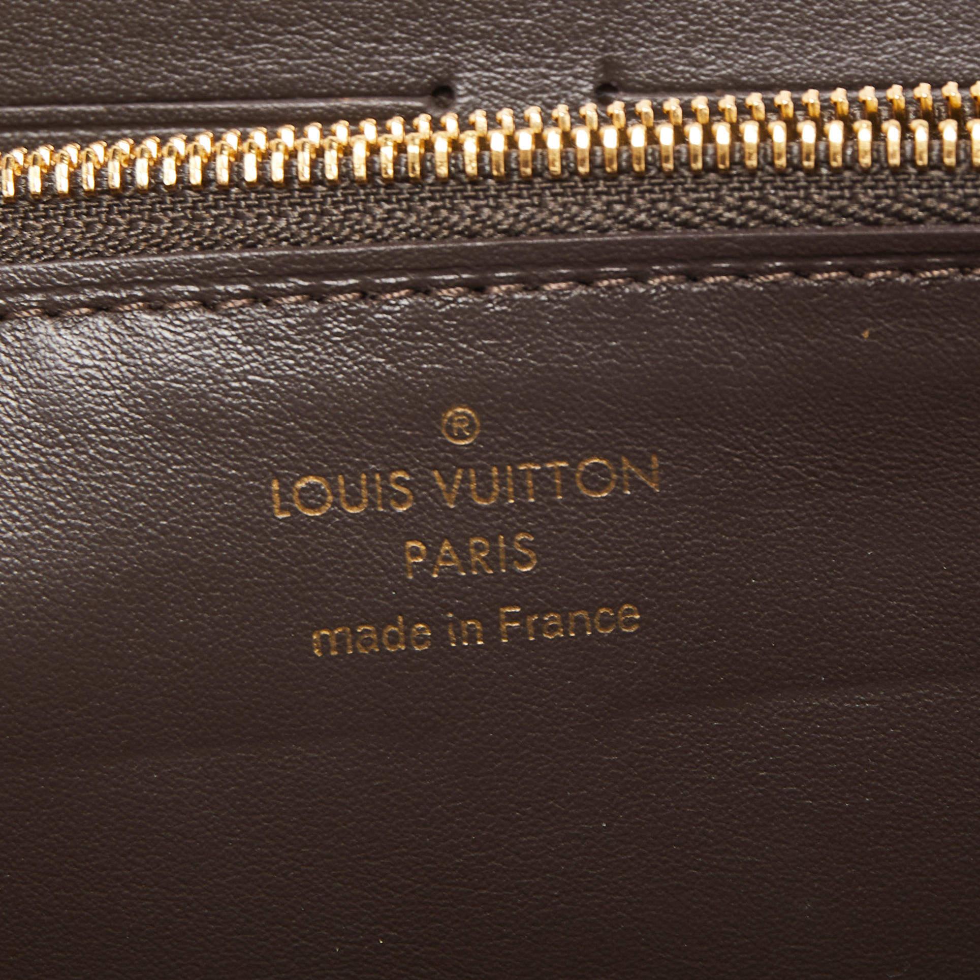 Louis Vuitton Galet Taurillion Leather Capucines Wallet 3
