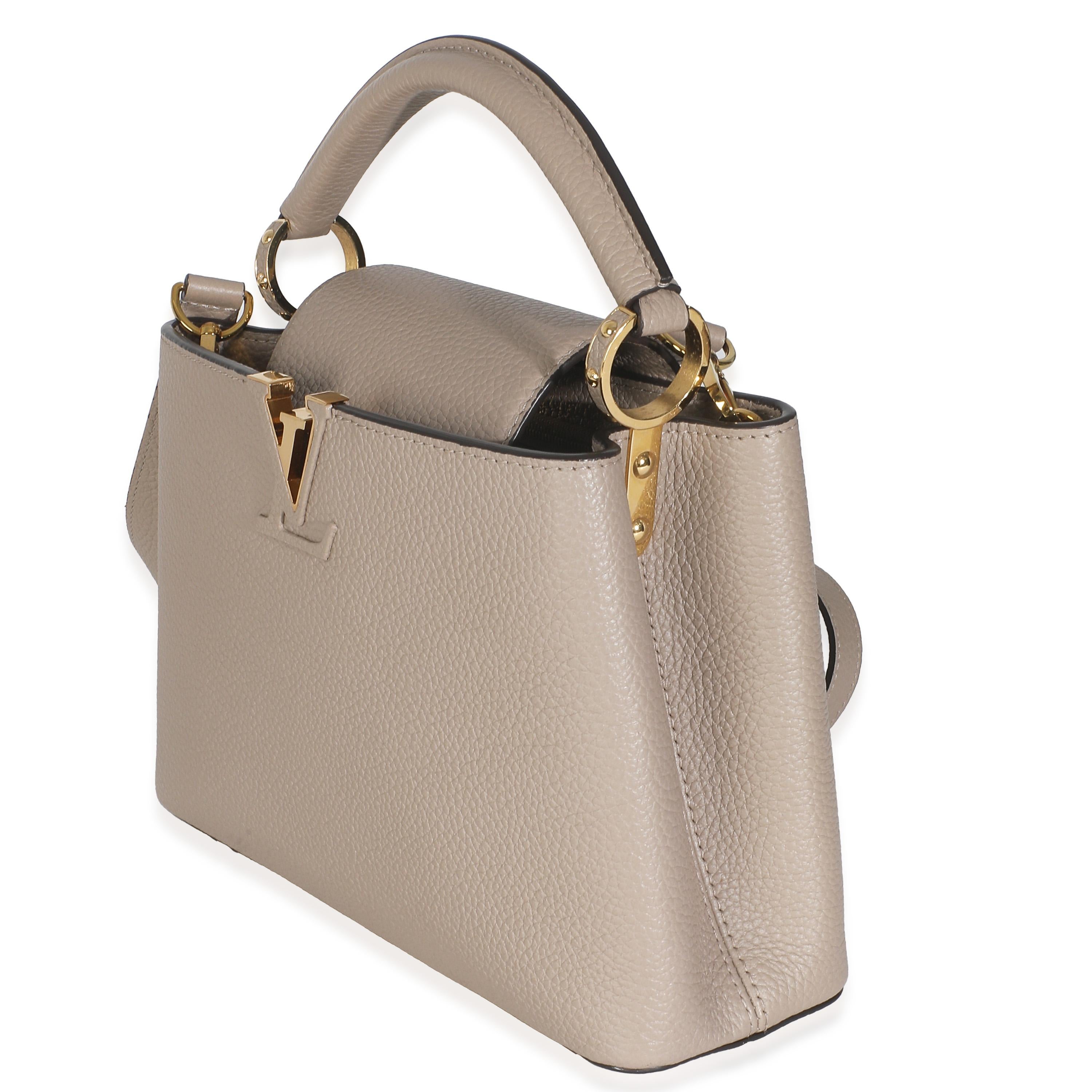 Women's or Men's Louis Vuitton Galet Taurillon Capucines BB For Sale