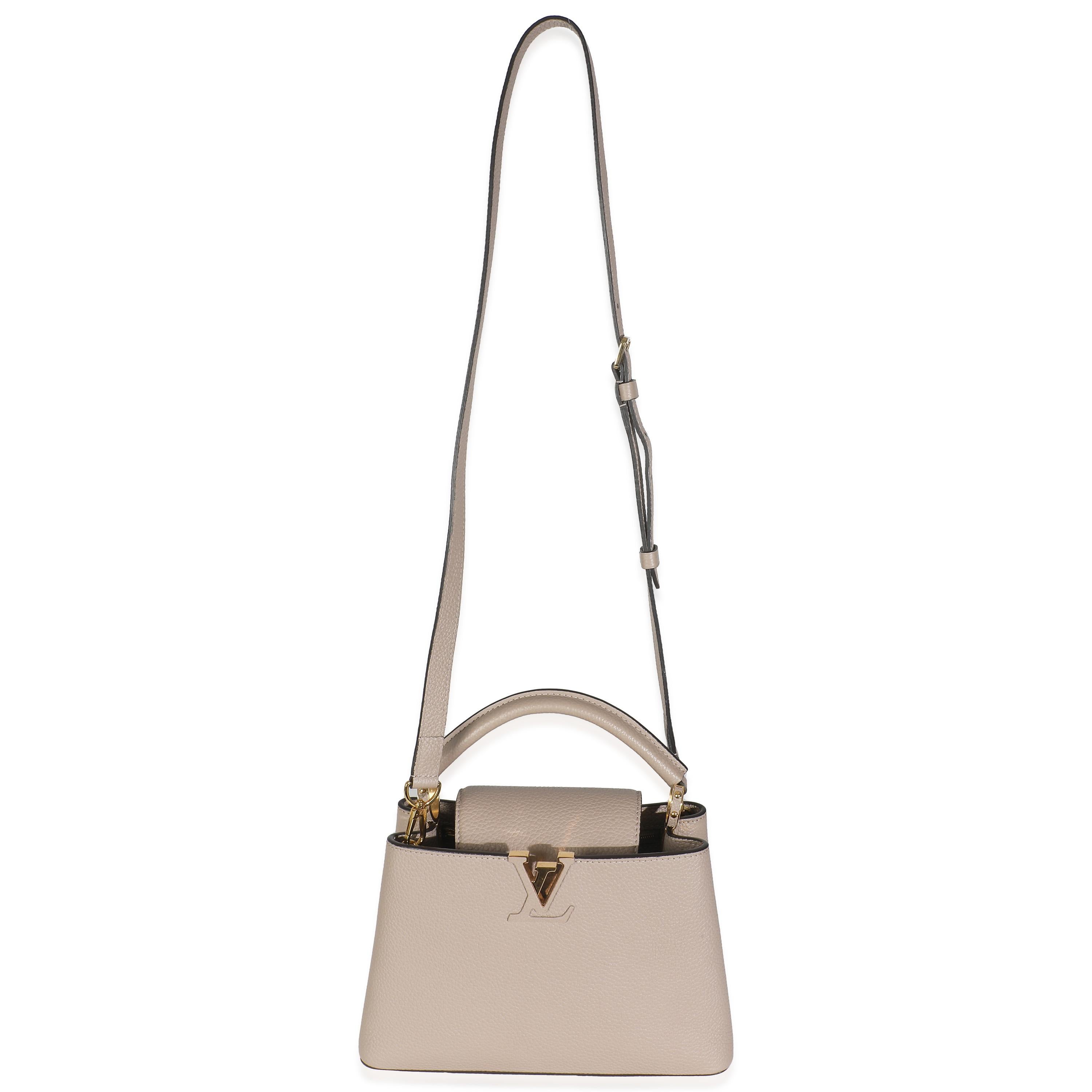 Louis Vuitton Galet Taurillon Capucines BB For Sale 2