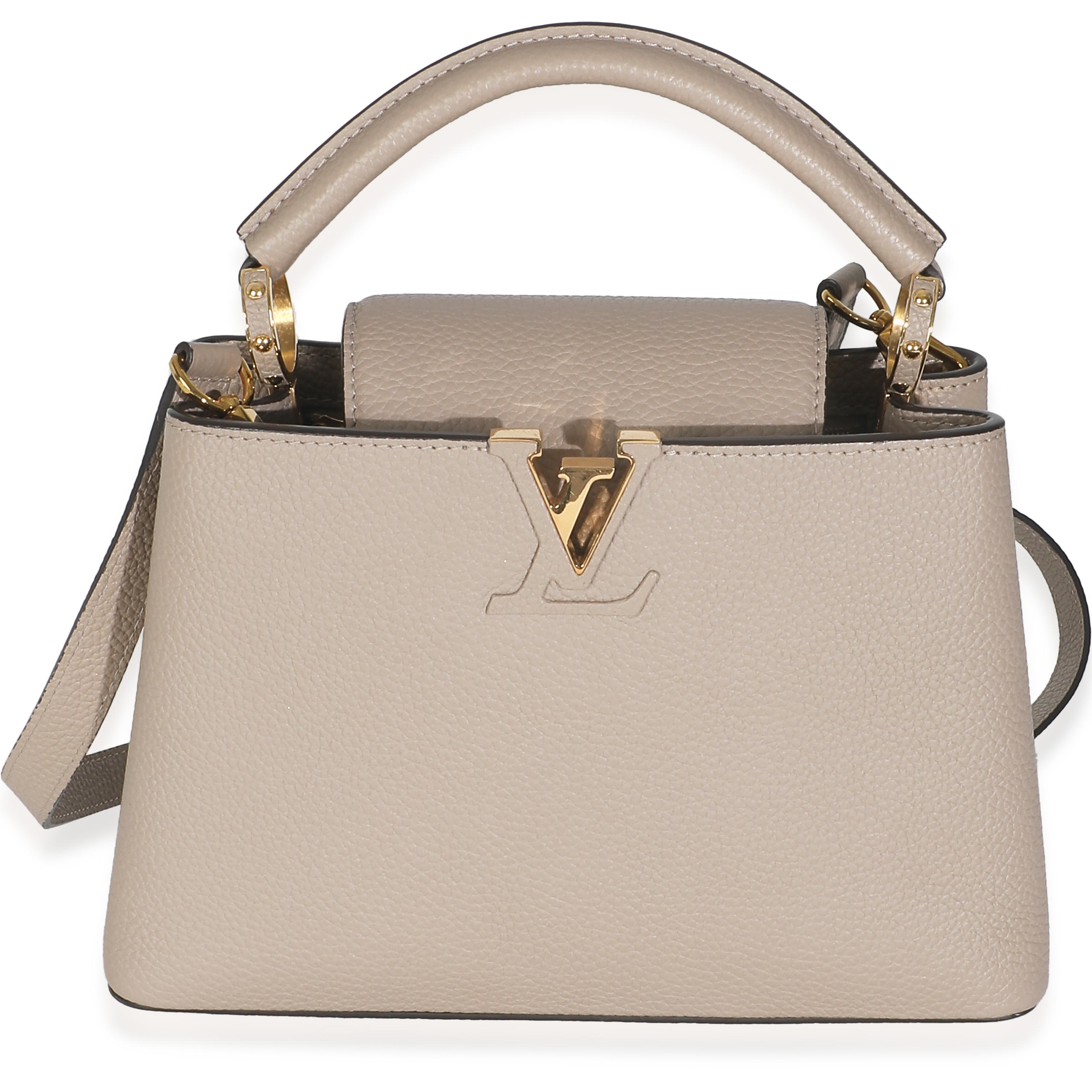 Louis Vuitton Galet Taurillon Capucines BB For Sale