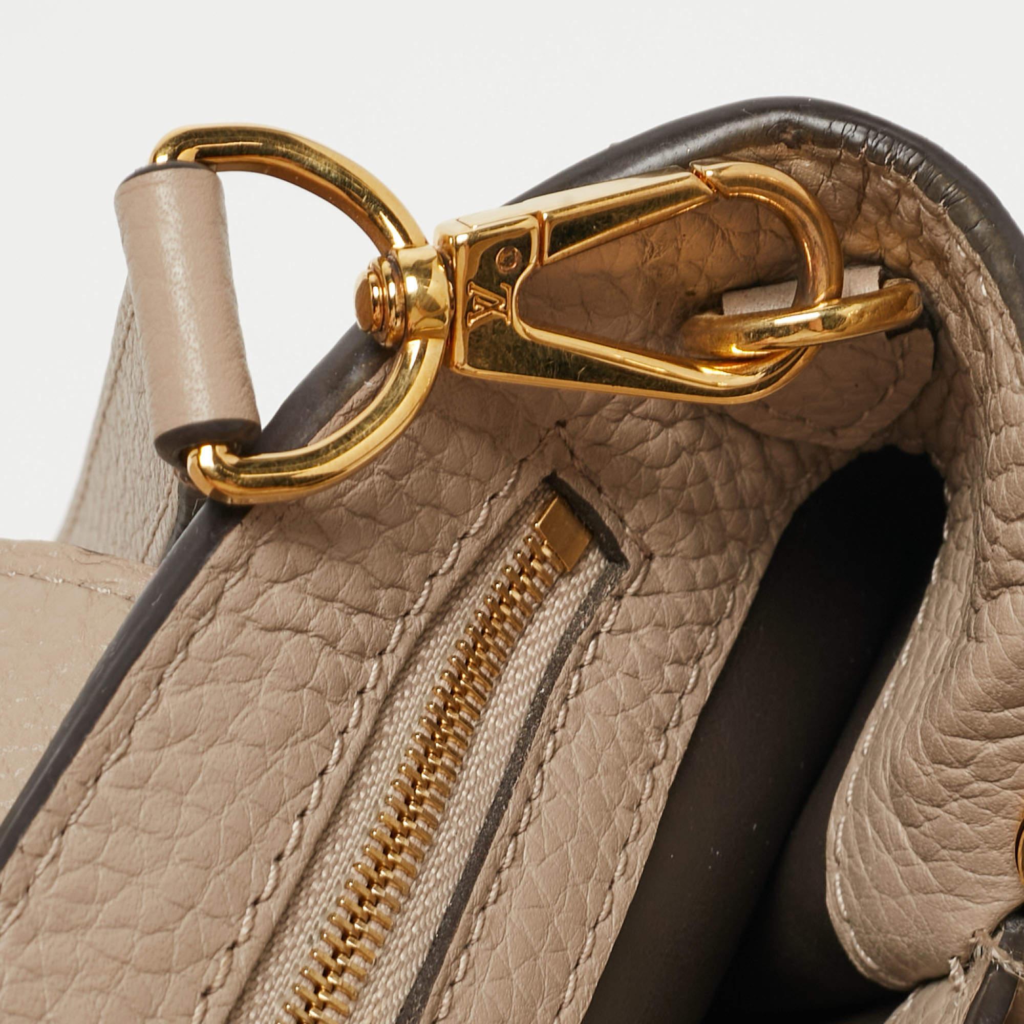 Louis Vuitton Galet Taurillon Leather Capucines BB Bag For Sale 9