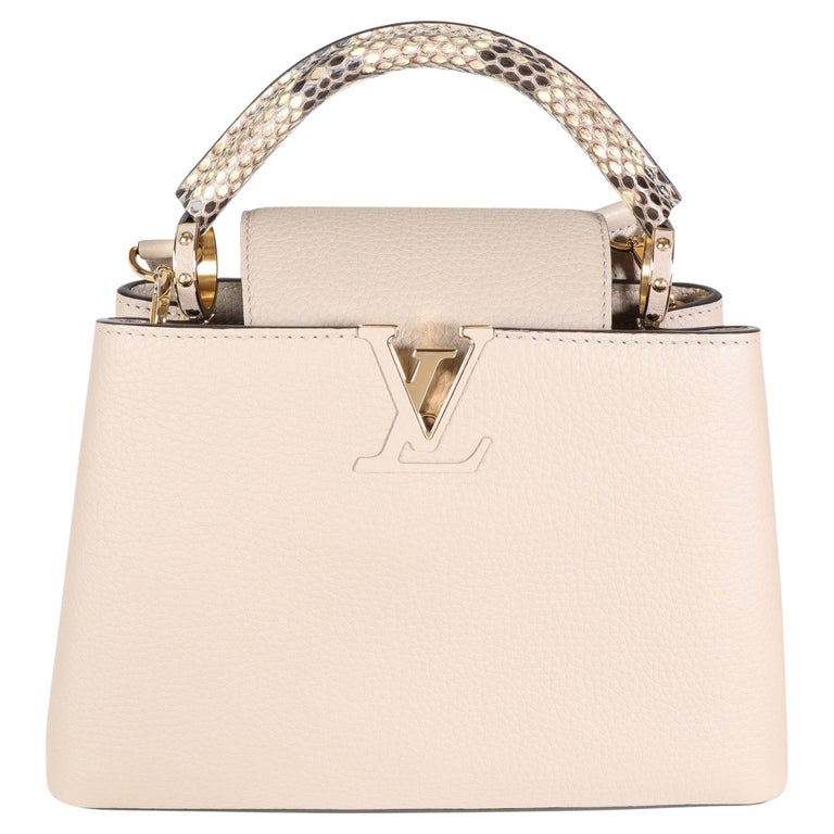 louis vuitton taurillon capucines bb