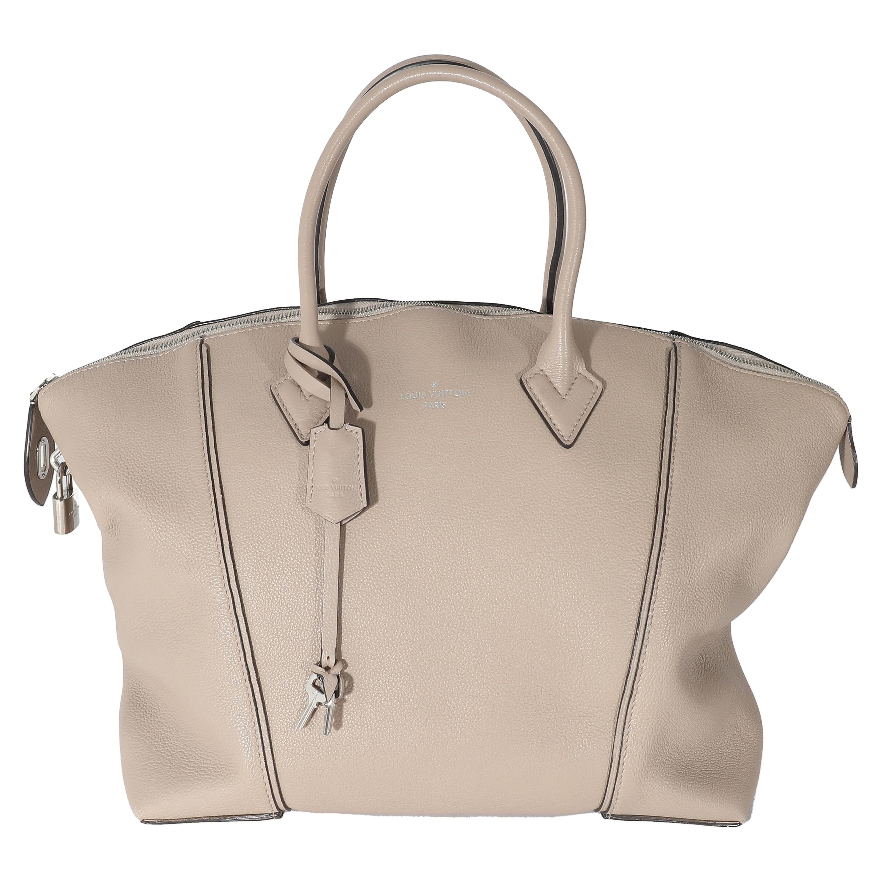 Louis Vuitton Galet Veau Cachemire Soft Lockit MM