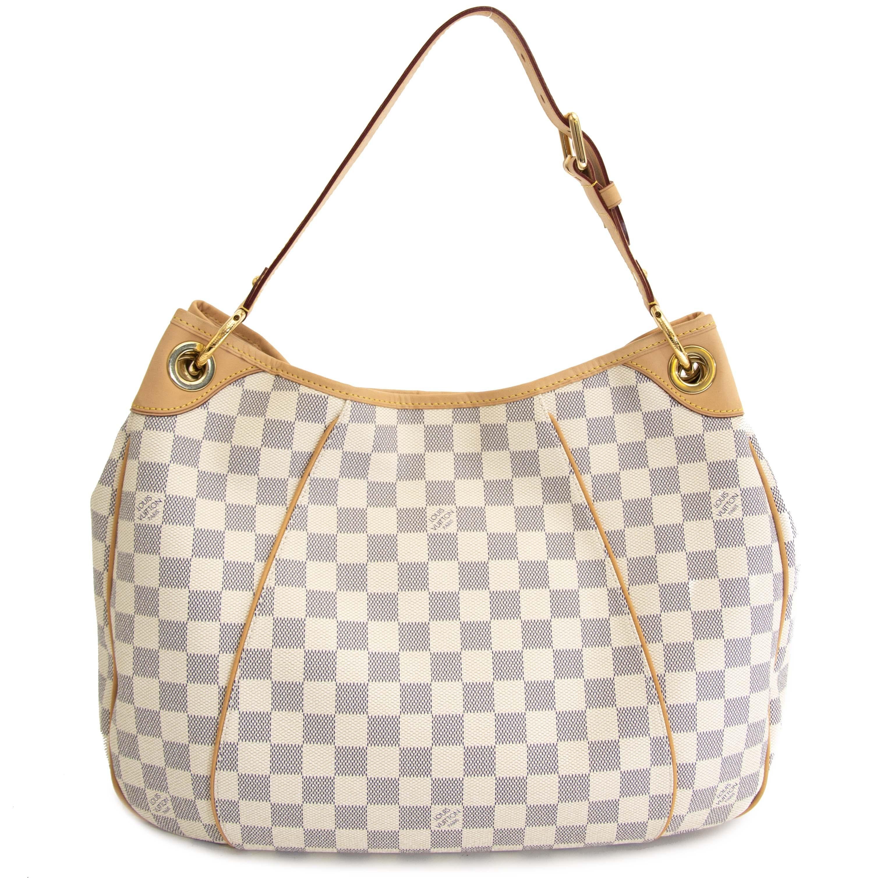 Louis Vuitton Galliera Damier Azur Shoulder Bag In Excellent Condition In Antwerp, BE