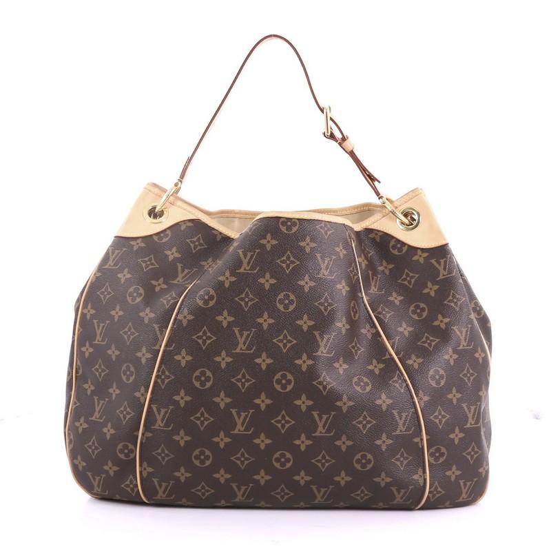 Louis Vuitton Galliera Handbag Monogram Canvas GM im Zustand „Gut“ in NY, NY