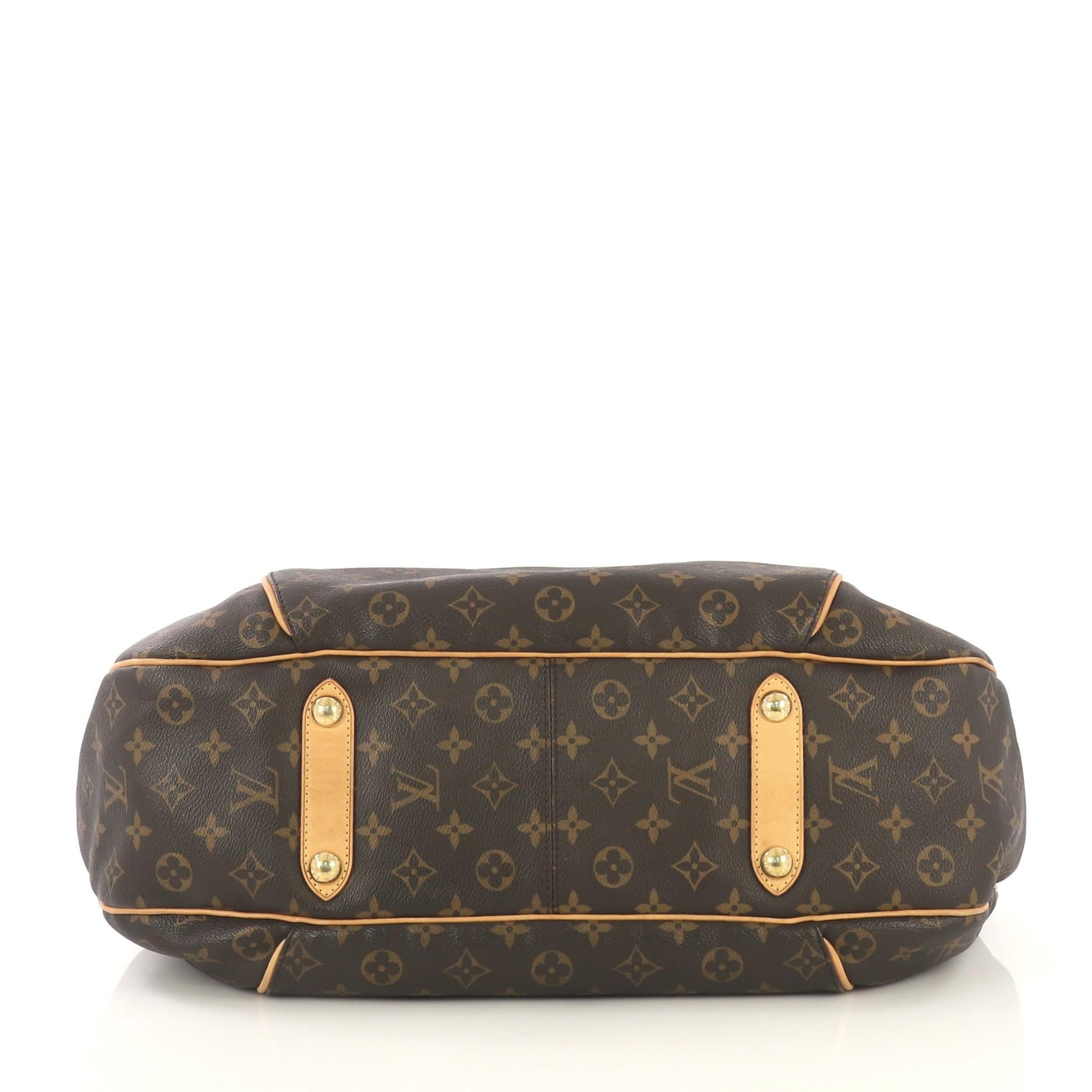 Louis Vuitton Galliera Handbag Monogram Canvas GM In Good Condition In NY, NY