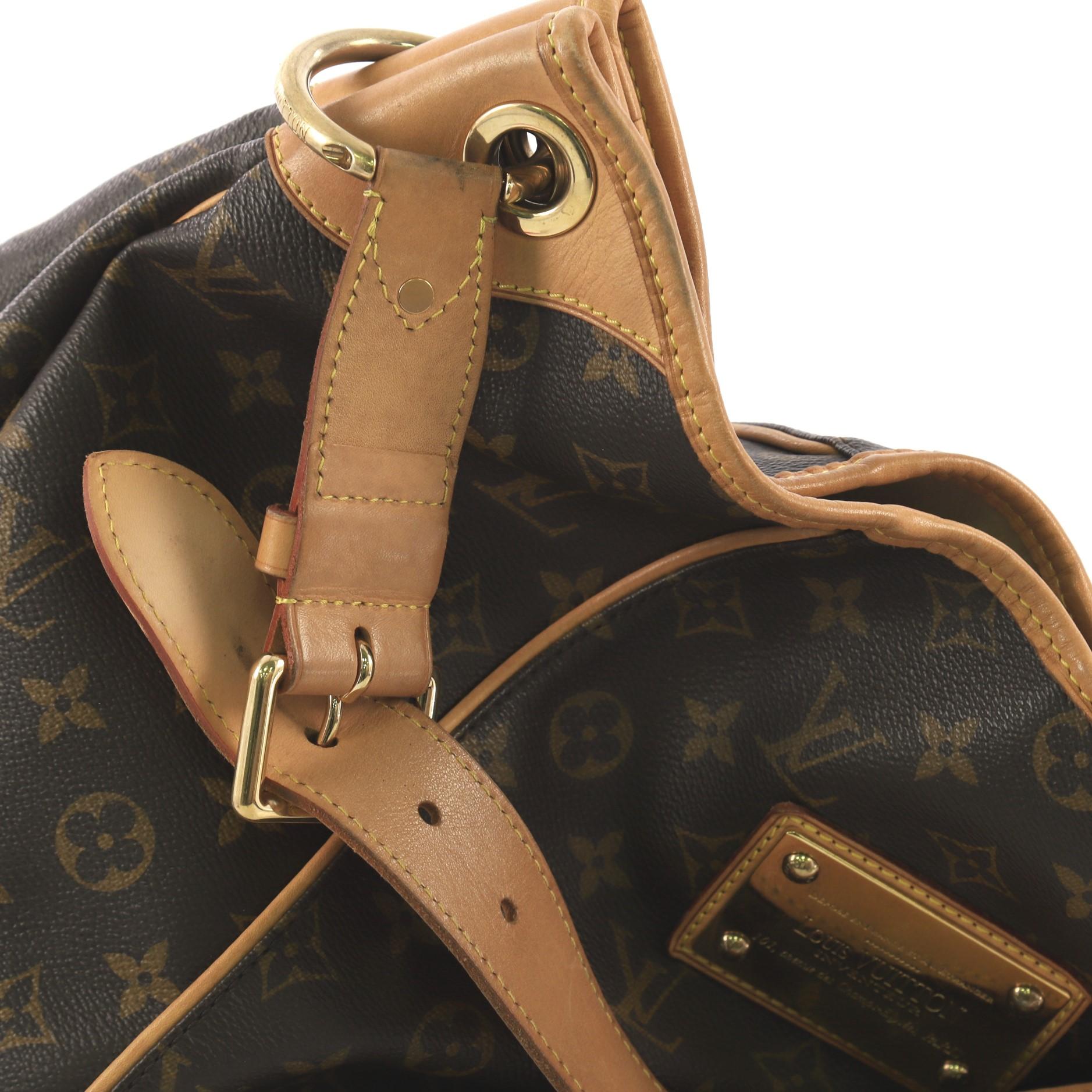 Louis Vuitton Galliera Handbag Monogram Canvas GM 2