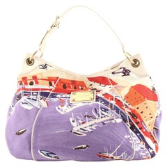 Louis Vuitton Galliera Handbag Riviera Cruise Canvas GM