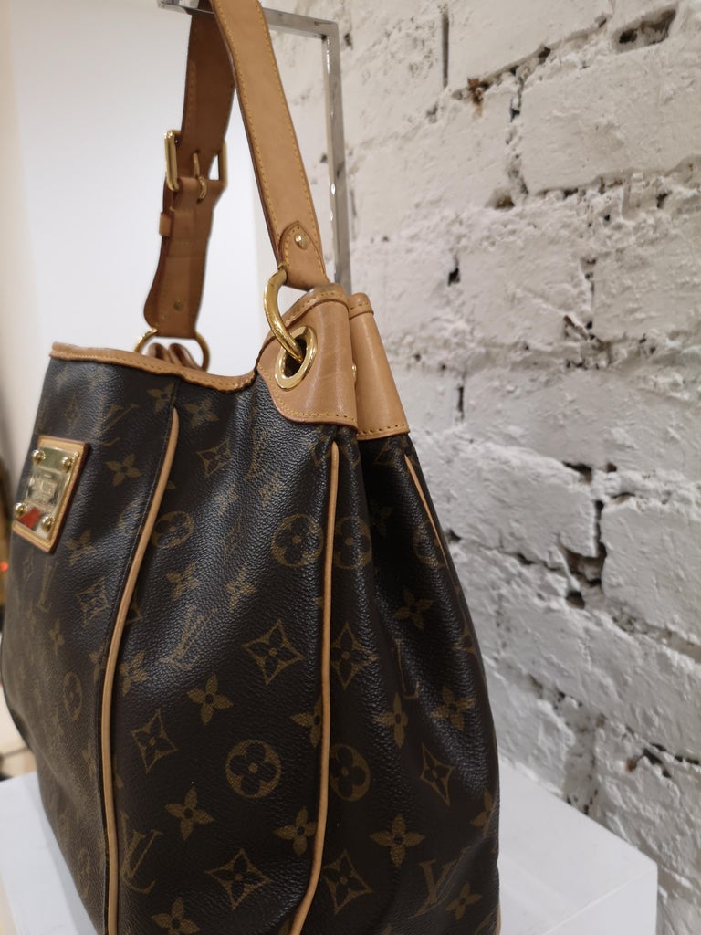 LOUIS VUITTON Monogram Galliera PM Brown Shoulder Handbag - 30% Off