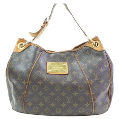 Louis Vuitton Galliera Monogram Pm 866276 Brown Coated Canvas Tote