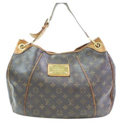 Louis Vuitton Galliera Monogram Pm 866276 Brown Coated Canvas Tote