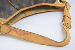Louis Vuitton Galliera Monogram Pm Hobo 867678 Brown Coated Canvas Shoulder Bag