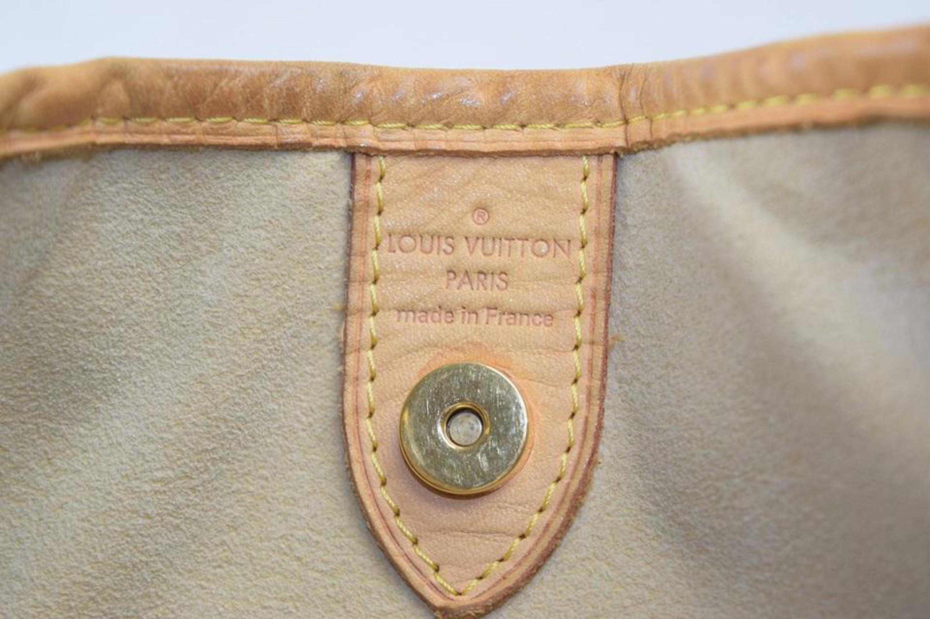 Women's Louis Vuitton Galliera Monogram Pm Hobo 867678 Brown Coated Canvas Shoulder Bag For Sale