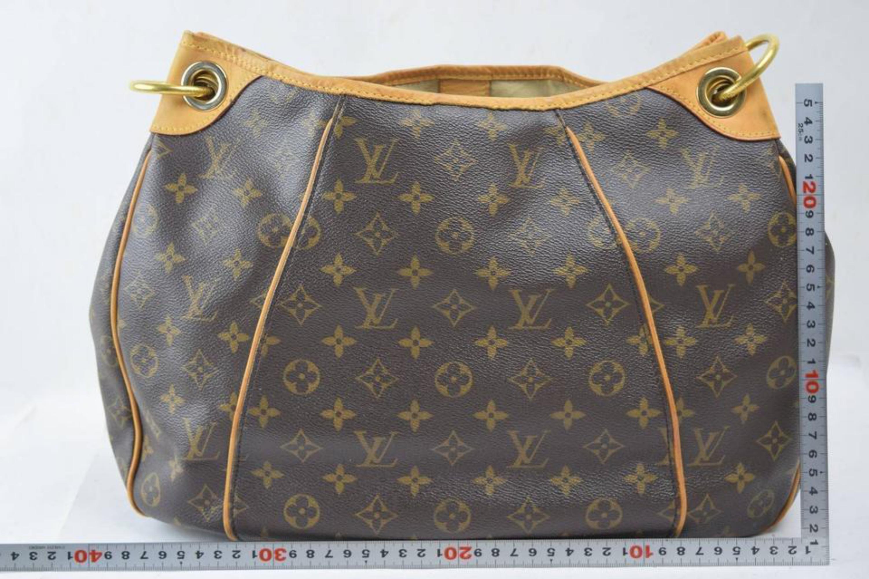 Louis Vuitton Galliera Monogram Pm Hobo 867678 Brown Coated Canvas Shoulder Bag For Sale 1