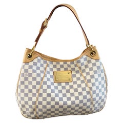 Louis Vuitton Galliera PM Damier Azur Canvas Borsa a tracolla 2000s Iconic Tote