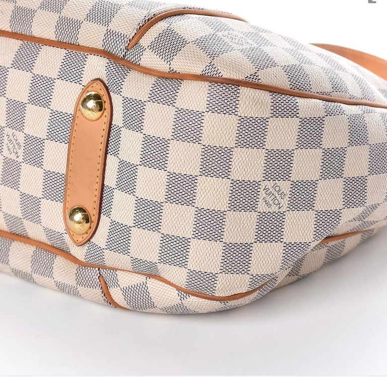 Louis Vuitton Damier Azur Galliera PM Shoulder Bag – Italy Station