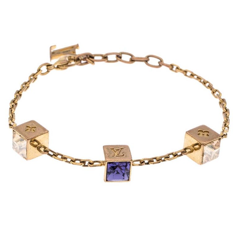 Louis Vuitton Bracelet Gold Tone