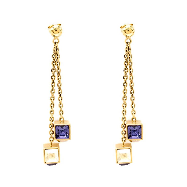 Earrings Louis Vuitton Gold in Steel - 29562652