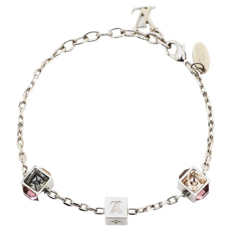 Louis Vuitton LV Bracelet Unicef new Silver hardware Silver-plated