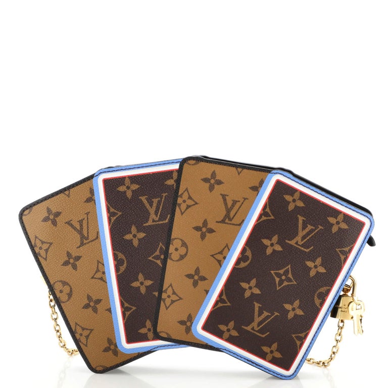 Louis Vuitton Game On Card Holder Monogram Canvas and Epi Leather